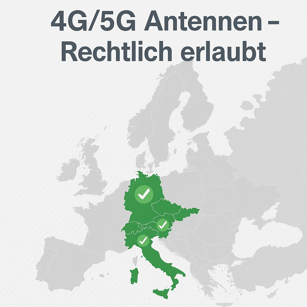 Ist die Nutzung von LTE/5G-Richtantennen in Europa legal?